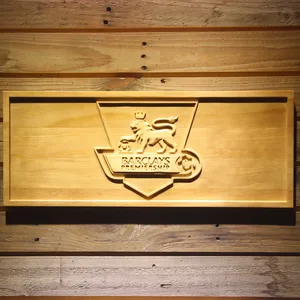 Barclays Premiership Budweiser Wood Sign - Legacy Edition