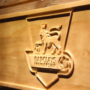 Barclays Premiership Budweiser Wood Sign - Legacy Edition