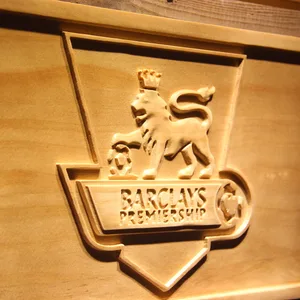 Barclays Premiership Budweiser Wood Sign - Legacy Edition