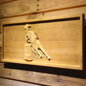 Barrel Racing 1 Wood Sign