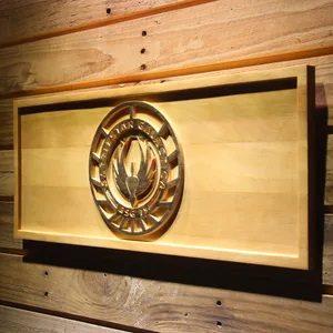 Battlestar Galactica Wood Sign