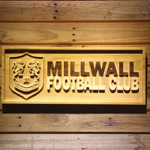 Bermondsey Millwall FC Wood Sign - Legacy Edition