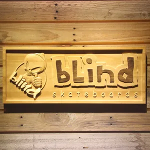 Blind Wood Sign - Legacy Edition