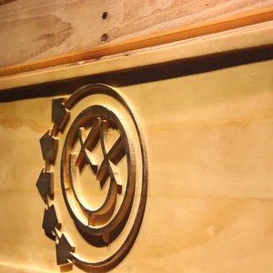 Blink 182 Smiley Wood Sign