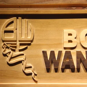 Bolton Wanderers FC Wood Sign - Legacy Edition