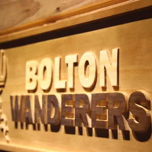 Bolton Wanderers FC Wood Sign - Legacy Edition