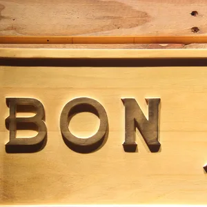 Bon Jovi Wood Sign