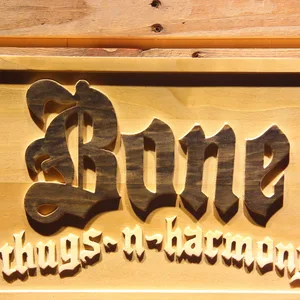 Bone Thugs N Harmony Wood Sign