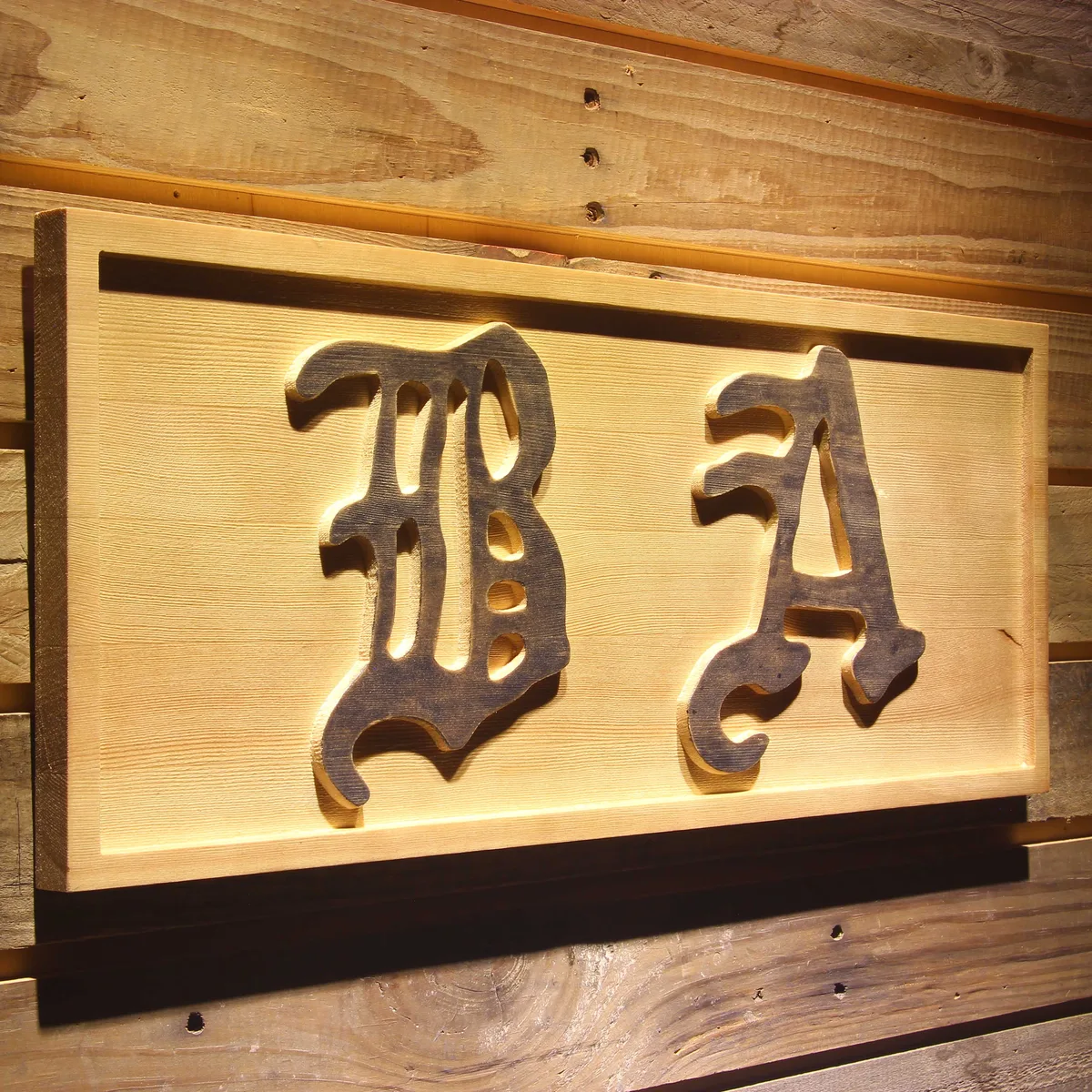 Boston Red Sox 1908 Jersey Wood Sign - Legacy Edition