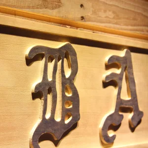 Boston Red Sox 1908 Jersey Wood Sign - Legacy Edition