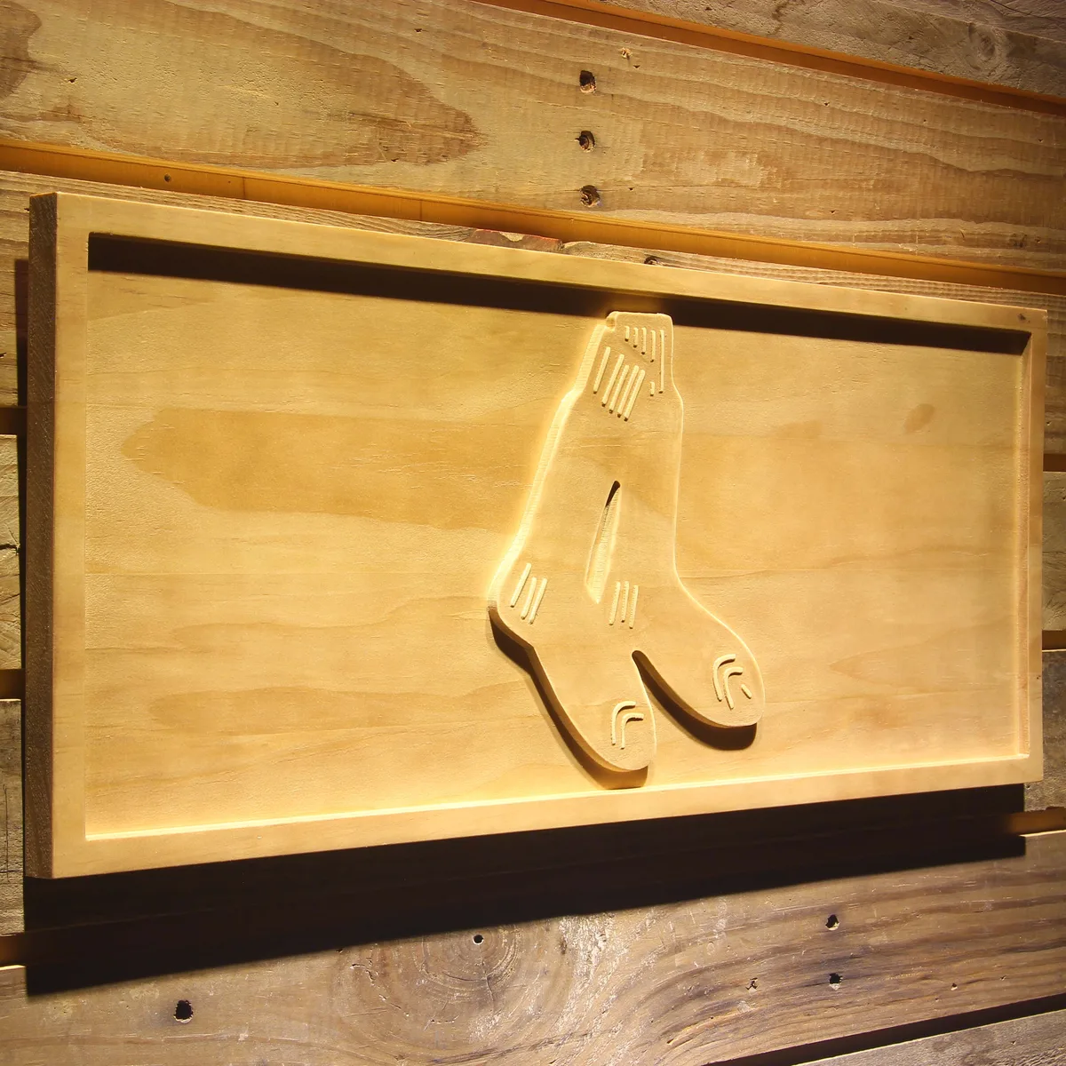 Boston Red Sox 1924-1960 Wood Sign - Legacy Edition