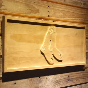 Boston Red Sox 1924-1960 Wood Sign - Legacy Edition