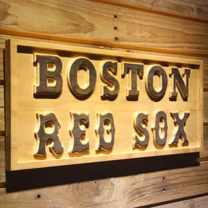Boston Red Sox 1987-2008 Wood Sign - Legacy Edition