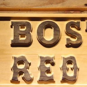 Boston Red Sox 1987-2008 Wood Sign - Legacy Edition
