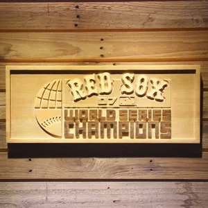Boston Red Sox 2007 Champion Logo Wood Sign - Legacy Edition