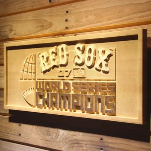 Boston Red Sox 2007 Champion Logo Wood Sign - Legacy Edition