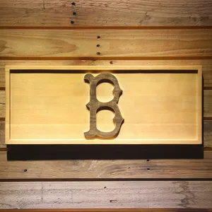 Boston Red Sox 3 Wood Sign