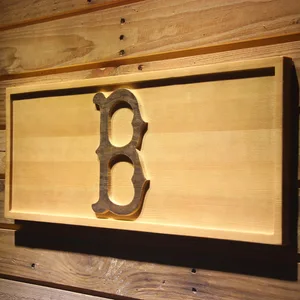 Boston Red Sox 3 Wood Sign