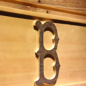 Boston Red Sox 3 Wood Sign
