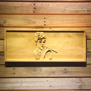 Breakfast at Tiffany's Holly Golightly Wood Sign