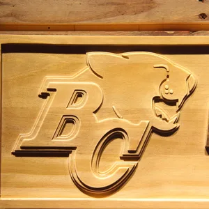 British Columbia Lions Wood Sign - Legacy Edition