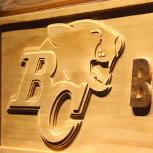 British Columbia Lions Wood Sign - Legacy Edition