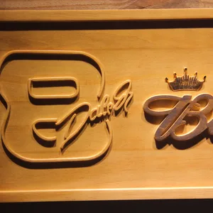 Budweiser 8 Dale Jr. Wood Sign