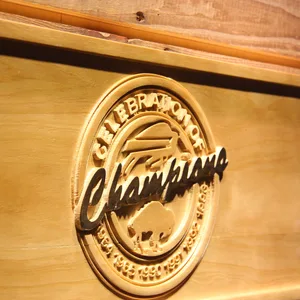 Buffalo Bills Celebration of Champions Wood Sign - Legacy Edition