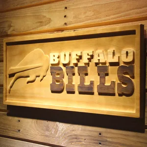 Buffalo Bills Wood Sign