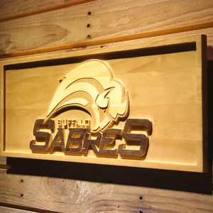 Buffalo Sabres Wood Sign - Legacy Edition