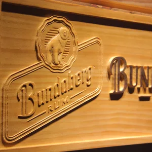 Bundaberg Rum Wood Sign
