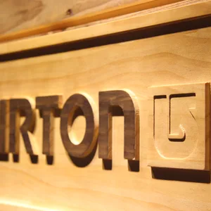 Burton Wood Sign