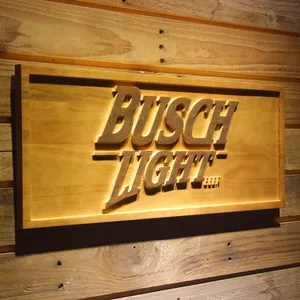 Busch Light Wood Sign
