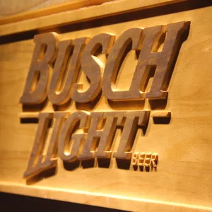 Busch Light Wood Sign