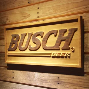 Busch Wood Sign