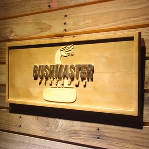 Bushmaster Wood Sign