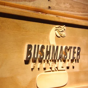 Bushmaster Wood Sign