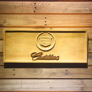 Cadillac Wood Sign