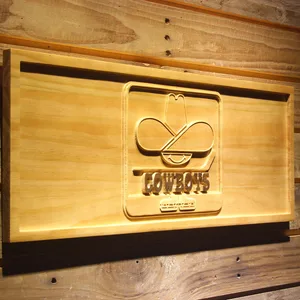 Calgary Cowboys Wood Sign - Legacy Edition