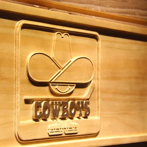 Calgary Cowboys Wood Sign - Legacy Edition