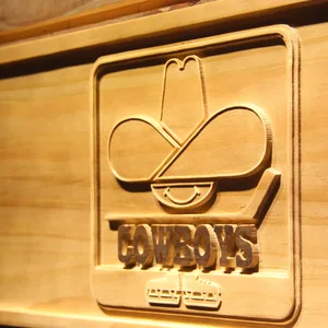 Calgary Cowboys Wood Sign - Legacy Edition