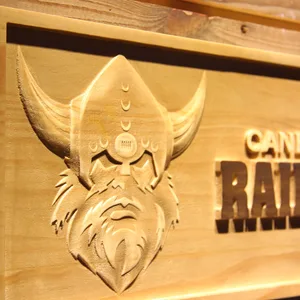 Canbera Raiders Wood Sign
