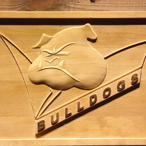 Canterbury-Bankstown Bulldogs Wood Sign
