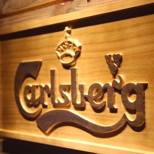 Carlsberg Wood Sign