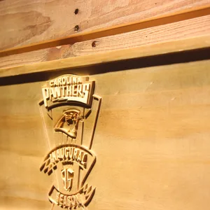 Carolina Panthers Inaugural Season Wood Sign - Legacy Edition