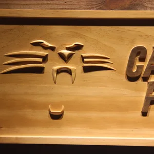 Carolina Panthers Wood Sign - Legacy Edition