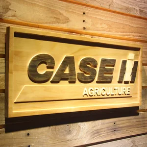Case IH Agriculture Wood Sign