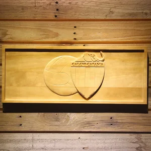 Catania Calcio Wood Sign