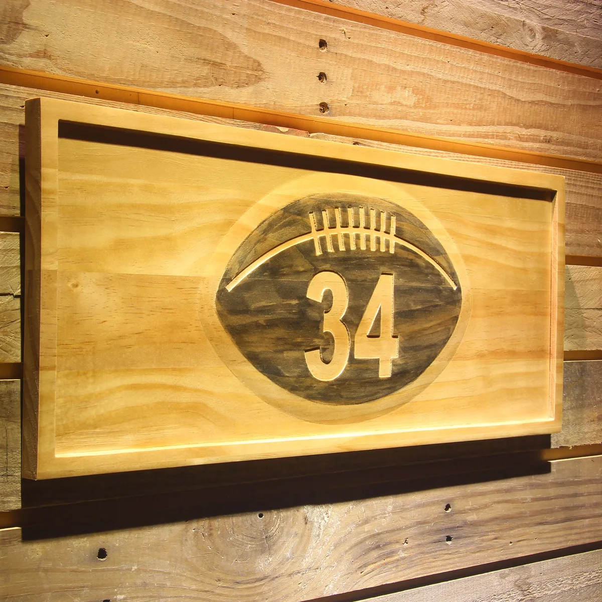 Chicago Bears Walter Payton Memorial Wood Sign - Legacy Edition