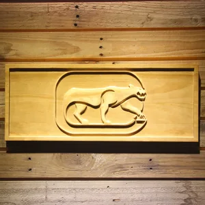 Chicago Cougars Wood Sign - Legacy Edition